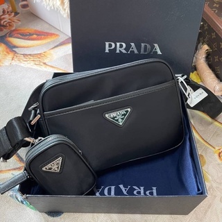 กระเป๋าสะพายข้าง PRADA NYLON BAG SAFFIANO