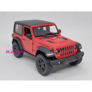 รถโมเดลเหล็ก 2018 Jeep Wrangler (Hard Top)