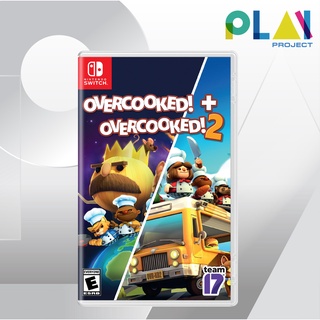 Nintendo Switch : Overcooked! 1+2 [มือ1] [แผ่นเกมนินเทนโด้ switch]