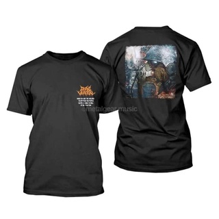 เสื้อยืดผู้ชาย เสื้อยืด ลาย Violence POCKET DEAD VERTICAL สําหรับผู้ชาย S-5XL