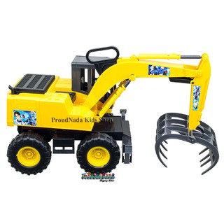 รถแม็คโคร+คีบอ้อยเบรฟแมน Brave man Machinery YFC819