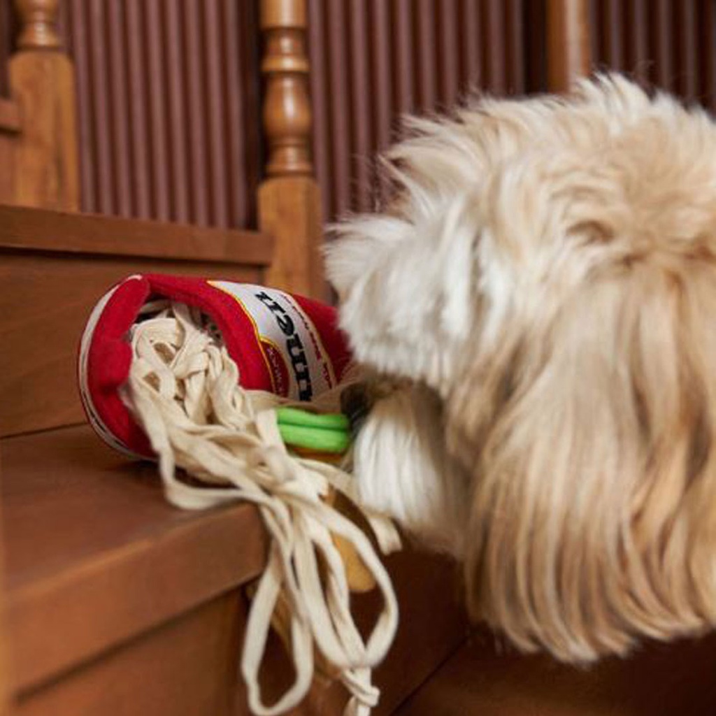 ราเม็งซ่อนขนม ของฝึกการดมกลิ่น ของเล่นหมา ของเล่นสุนัข ของเล่นลูกหมา Raman Dog Toy ซ่อนขนม