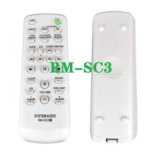 Rm-sc3 ใหม่ รีโมตคอนโทรล สําหรับระบบเสียงไฮไฟ RM-SC30 RM-SC31RM-SC50 RM-SC55 SONY CD MHC-RG222 MHC-RG221 MHC-RG222 MHC-RG121