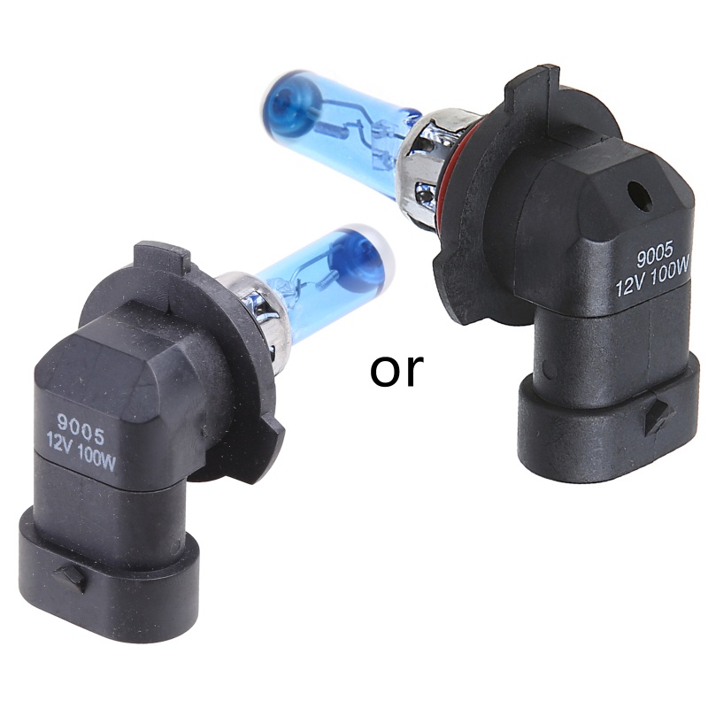 Be> ใหม่ 1 PC 9005 HB3 6000K 100W สีขาวซีนอนแก๊สฮาโลเจนไฟหน้าหลอดไฟ