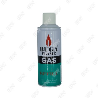 แก๊ส บูก้า กระป๋อง Buga Flame เติมไฟแช็ค เตาแก๊ส 375ml