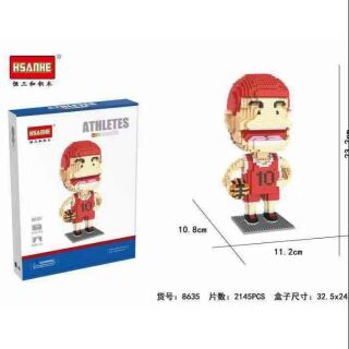 เลโก้นาโน นักบาส G4-002 no.8635  2145 pcs.