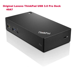 อะแดปเตอร์ Lenovo ThinkPad USB 3.0 Pro Dock 40A7 DK1522 45W Ac พร้อมสายไฟ 2 Pinไม่ชาร์จแล็ปท็อป หรือแท็บเล็ตเมื่อต่อ