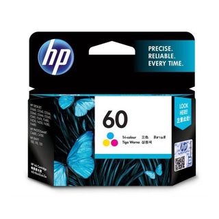 HP 60 Tri-Color CC643W ตลับหมึกอิงค์เจ็ท 3 สี ของแท้ Tri-Color Inkjet