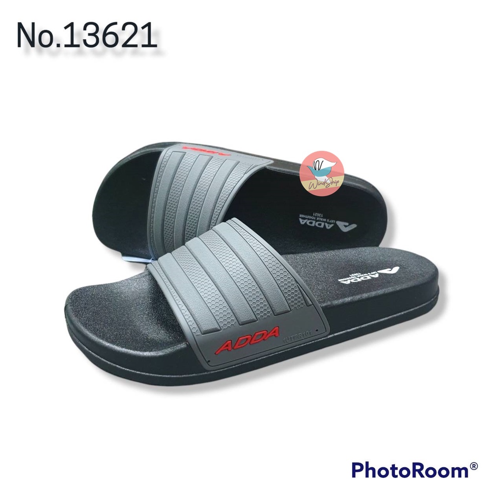 รองเท้าแตะ Adda 13621 รองเท้าแตะแอ้ดด้า แบบสวม ใส่ได้ทั้งชายและหญิง