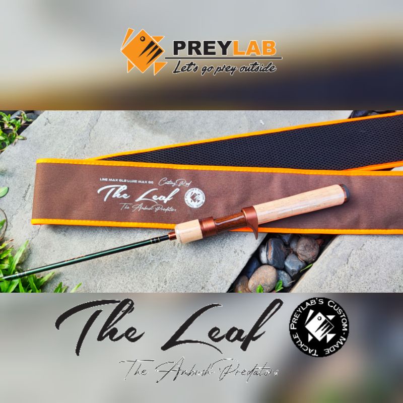 The Leaf คัน UL สตรีม Full Solid ต่อโคนจาก PREYLAB คันเบ็ดตกปลาน้ำไหล กระสูบ สนาก ปลาช่อน เคาะกระพง