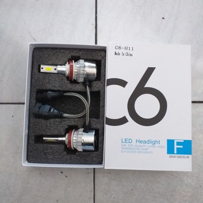 ชุดไฟ LED H11 H16 C6