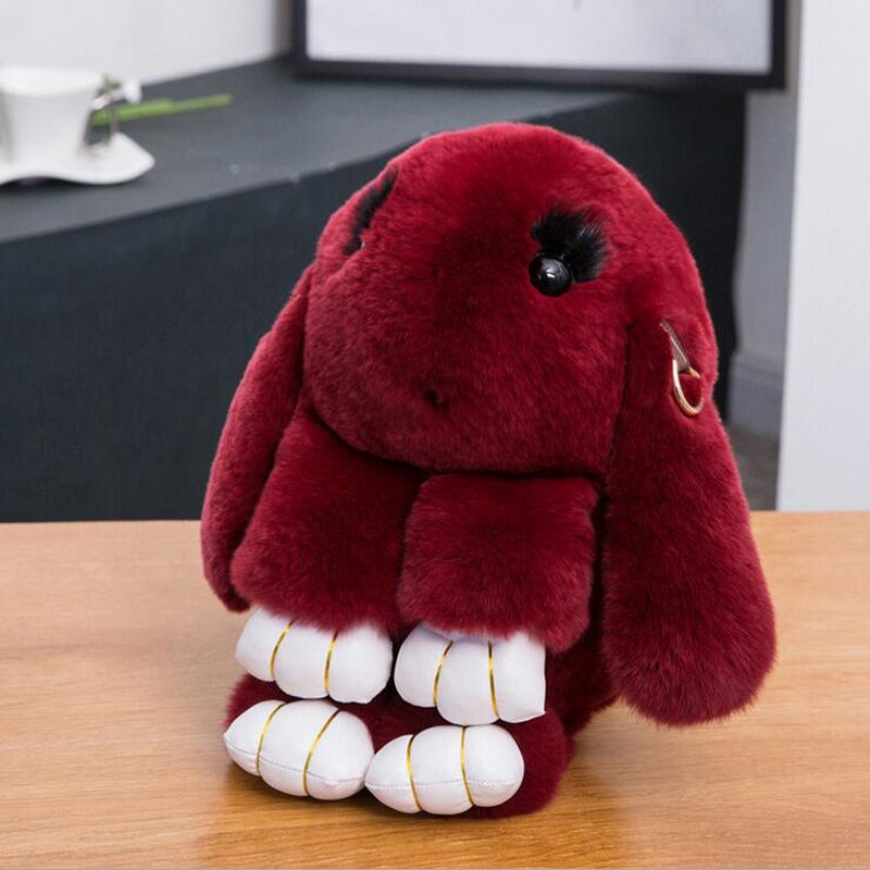 100% real rex rabbit fur superior quality lovely fashion play possum ...