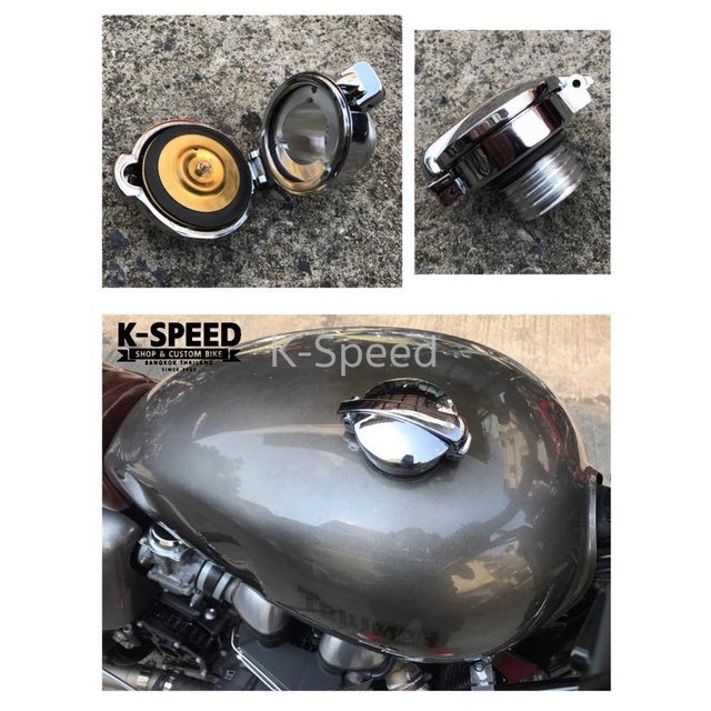 ฝาถังน้ำมันแบบกด Diablo Vintage Style (1P037)