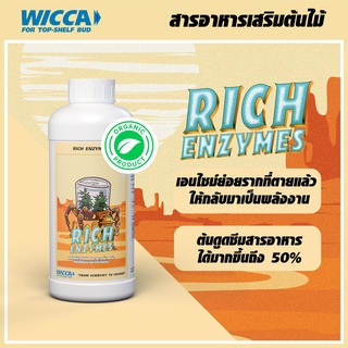 RICH ENZYMES ปุ๋ยเสริมเอนไซม์ย่อยรากที่ตายแล้วให้เป็นพลังงานคาร์โบไฮเดรต - WICCA