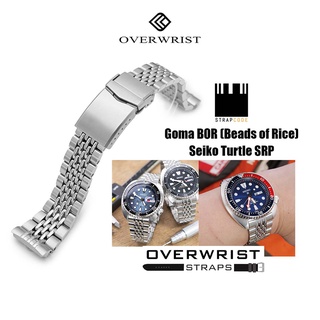 สายนาฬิกา strapcode รุ่น Goma Beads of Rice for Seiko Turtle