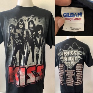 เสื้อยืดวง KISS: KISS Alive 35