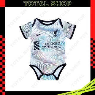 ชุดบอลเด็กทารก 2022/23 ชุดบอลเด็กเล็ก ชุดบอลเด็กแรกเกิดลิเวอร์พูล Liverpool Babysuit