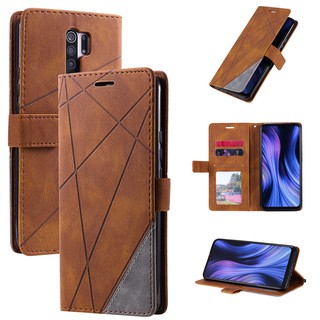 เคส Motorola Moto G8 G9 Power Lite G30 G10 G20 Play G 5G E7 Plus 2020 เคสฝาพับ เคสหนัง Flip Cover Wallet Case PU Faux Leather Stand Soft Silicone Bumper With Card Slots Pocket for MotoG8 MotoE7 MotoG10 MotoG30 MotoG20 G5GPlus G9Plus G8powerLite G9Play