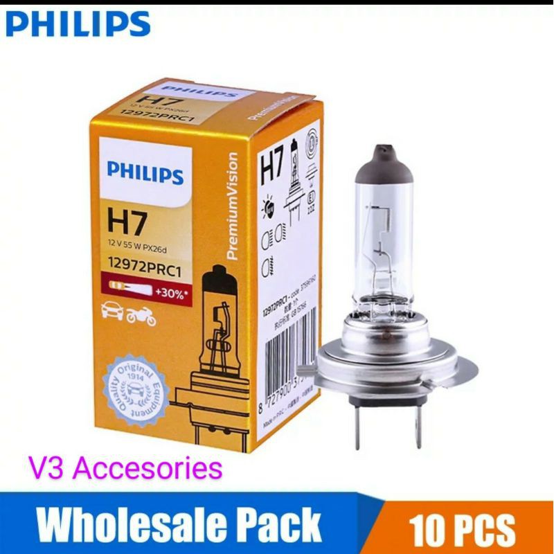 หลอดไฟ Philips H7 12v55w