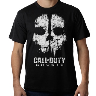 เสื้อยืด พิมพ์ลายเกม CALL OF DUTY GHOST Gamer สําหรับผู้ชาย