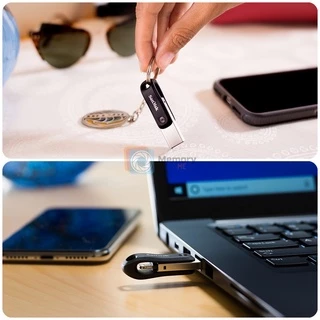 (ส่งด่วน) SANDISK แฟลชไดร์ฟ OTG iXpand FLIP/GO 64GB/128GB/256GB Dualdrive USB3.1 Flashdrive โทรศัพท์ notebook