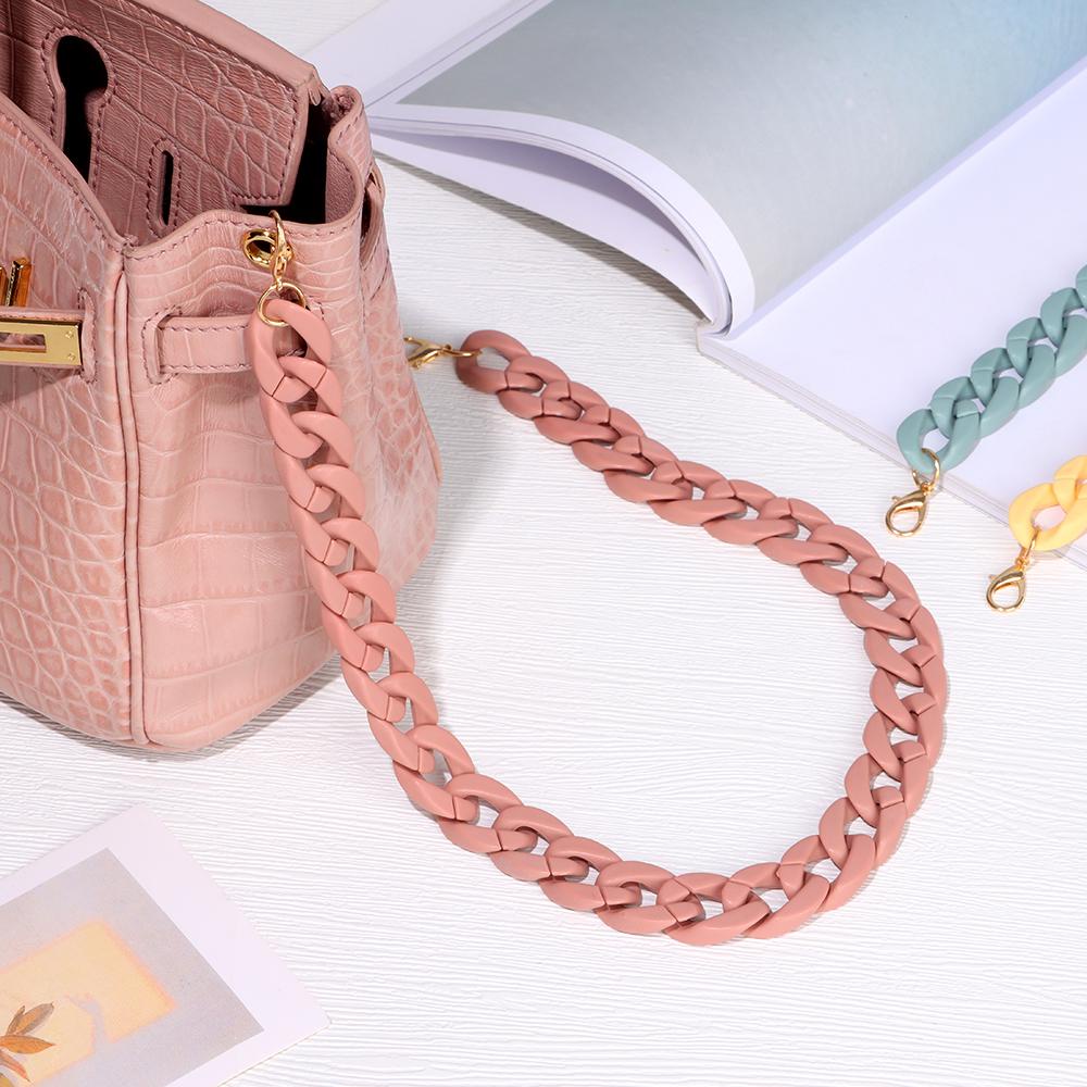 Softness Women Girls Handbag Bag Straps Detachable Purse Chain Bag