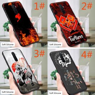 อะนิเมะมังงะ Fairy Tail เคสนิ่ม เนื้อซิลิโคน OPPO A3S A39 A59 A83 F5 F7 F9 R9 R9S R11 Case