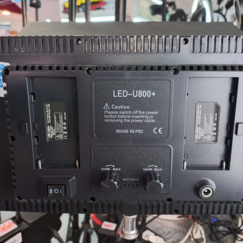 Professional Photo & Video LED Light Kit Pro LED 600+ 800+ มีแบต 2 ก้อน นอกสถานที่ได้ พร้อมขาตั้ง #8