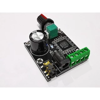 บอร์ดเครื่องขยายเสียง 2Ch. 15+15W chip PAM8610 Supply 12Volt DC 3A.