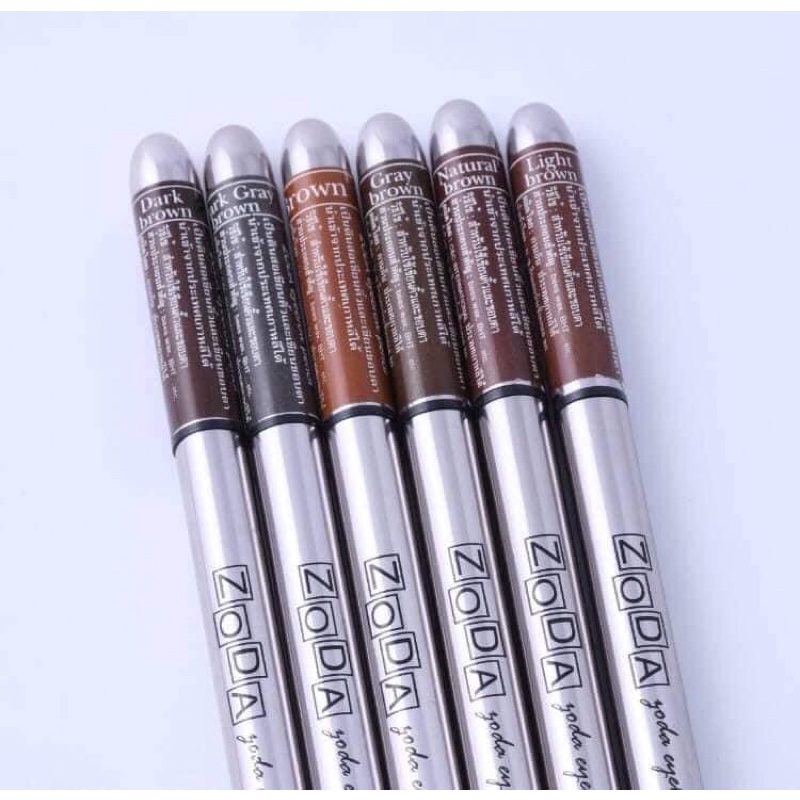 WT-51🌟ZODA EyebrowPencilดินสอเขียนคิ้ว ขียนง่ายเขียนลื่นติดทน กันน้ำ เนื้อเนียน สีสวย มีให้เลือกด้วยกัน 6สี ราคาถูก SALE รูปที่ 4