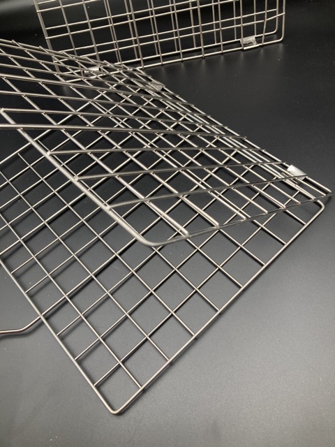 เหล็กปิ้งปลา ไซส์ใหญ่สแตนเลสแท้ไม่ขึ้นสนิม（50cm *29cm) - รูปที่ 2