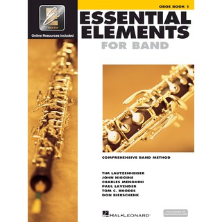 ESSENTIAL ELEMENTS FOR BAND – OBOE BOOK 1 WITH EEI (HL00862567)