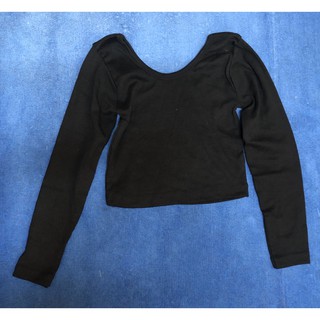 เสื้อยืดครอปเเขนยาวฟรีไซส์