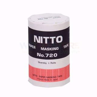 เทป  Nitto 720  1 กล่องบรรจุ 50 ม้วน