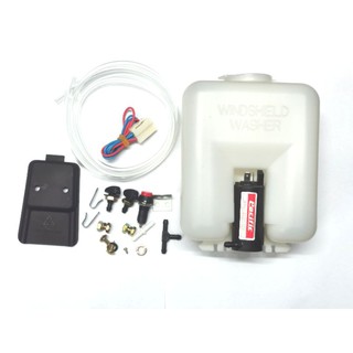 กระป๋องฉีดน้ำฝน 12V ทั่วไป ยี้ห้อ PACIFIC แปลงใส่ได้ทุกรุ่น