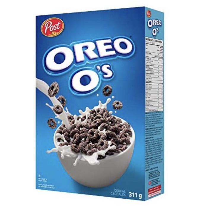 Post Oreo O'S cereal โอรีโอ โอส์ ซีเรียล 311กรัม