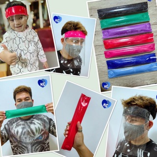 หน้ากาก เฟสชิลด์ Face Shield ป้องกันละออง ฝอยน้ำลาย