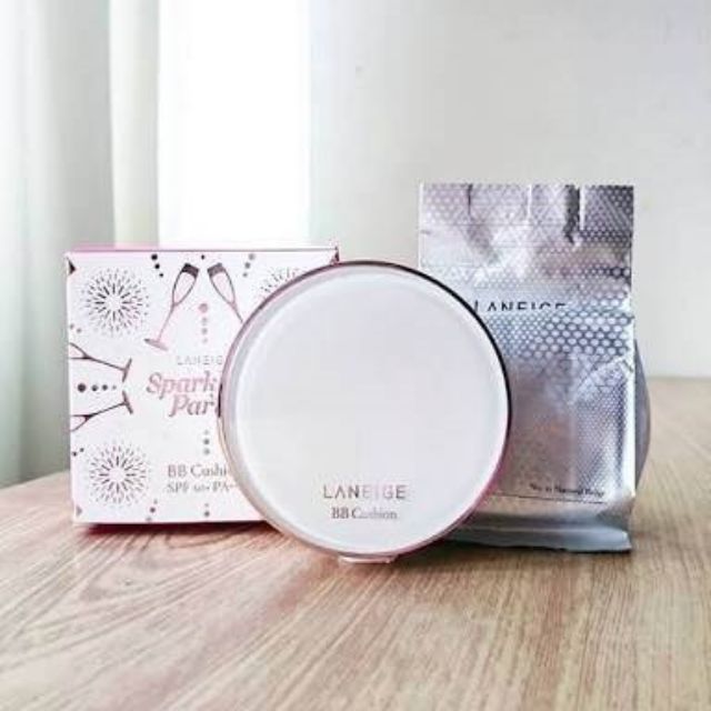 บีบี คุชชั่น LANEIGE Sparkling Party BB Cushion SPF50+ PA+++❤