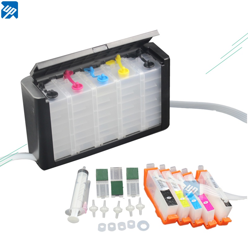 UP CISS CIS ใช้งานร่วมกับ HP 564 XL สําหรับ hp3070A 3520 4610 4620 5510 5515 6510 6250 B209a B210a B