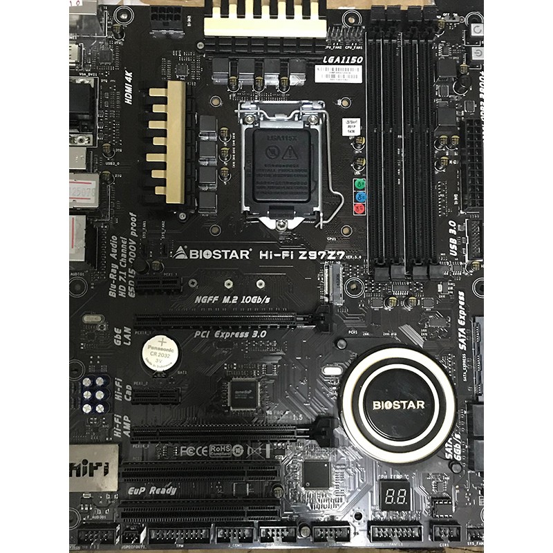 Mainboard BIOSTAR Z97Z7 (Socket 1150) มือสอง พร้อมส่ง