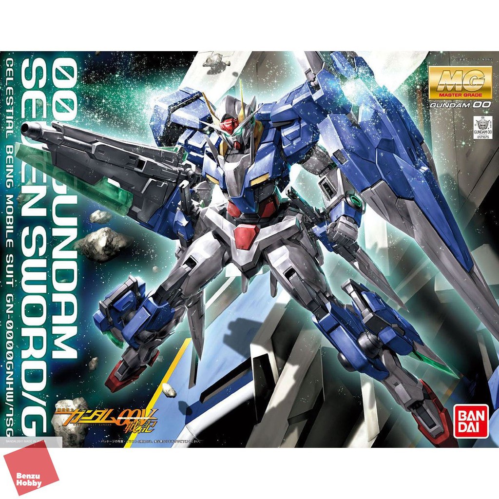 **พร้อมส่ง มีส่งด่วน** 4573102630834 MG GN-0000/7S 00 Gundam Seven Sword/G (oo)