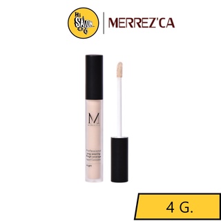 (คอลซีลเลอร์) Merrezca Professional Long Wearing &amp; Hight Coverage Liquid Concealer เมอร์เรสก้า ลิควิด 4กรัม.