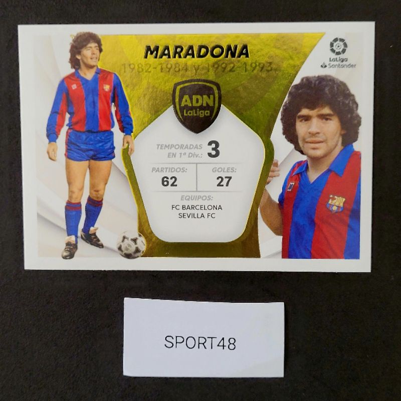Maradona | สติ๊กเกอร์ มาราโดน่า Panini Laliga Sticker