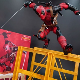 Crazy Toys​ Deadpool ในท่ากระโดด Action  Scale​ 1/6 งานสวยมากก​ มีอุปกรณ์ประกอบในกล่องพร้อม ราคาถูก พร้อมส่งทันที