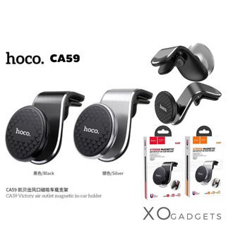 HOCO CA59 ใหม่ล่าสุด Victory air outlet magnetic in-car holder ที่วางโทรศัพท์แบบแม่เหล็กในรถติดหน้าช่องแอร์