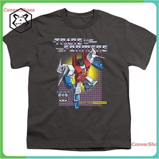 เสื้อยืดยอดนิยม Transformers Starscream Youth T Shirt &amp; Stickers Sports T-shirt