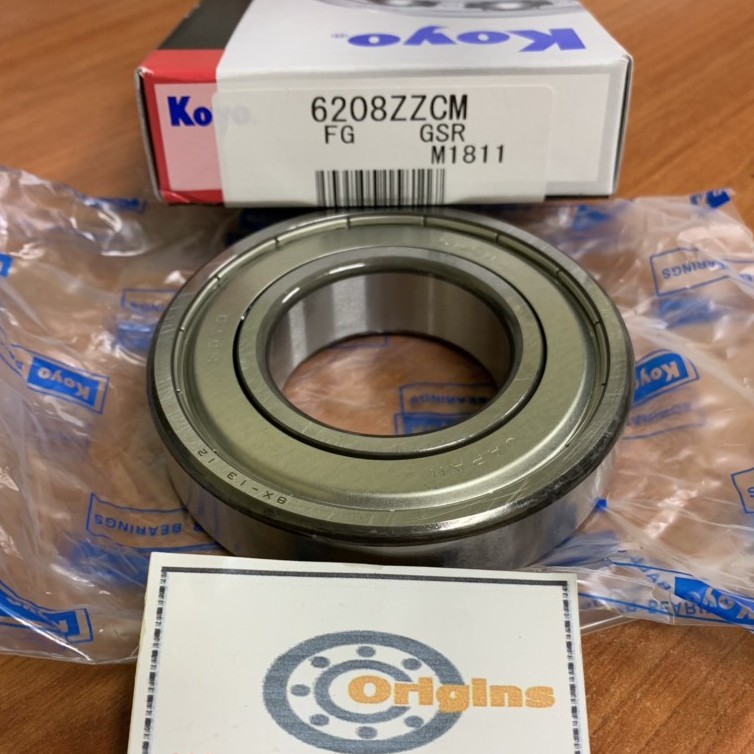 แบริ่ง 6208 ZZ KOYO JAPAN ORIGINAL 6208ZZ