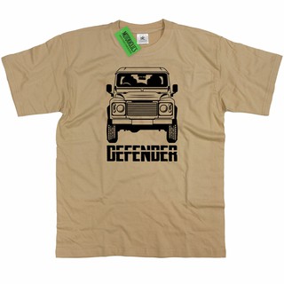 T-shirt  เสื้อยืด ผ้าฝ้าย พิมพ์ลาย Landrover Defender Off Road Land Rover สําหรับผู้ชายS-5XL