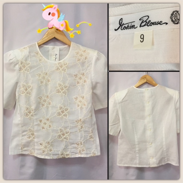 ⛩Itokin Blouse เสื้องานปัก ชายปักคลาสิค นางน่ารักมากๆคะ