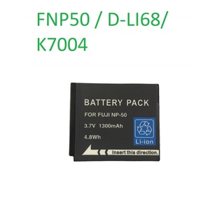 Battery &amp; Charger For FUJIFILM FNP50/D-LI68/K7004 (0061,0981)